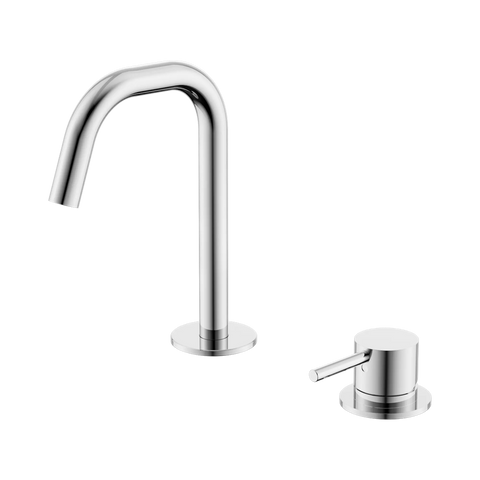 Nero Mecca Hob Basin Mixer Set Edge Spout Chrome NR221901HCH