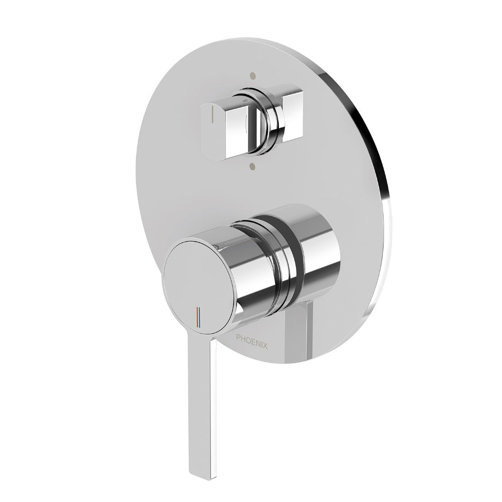 Phoenix Lexi Mkii Switchmix Shower / Bath Diverter Mixer Chrome 123-2910-00-1