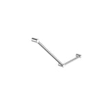 Nero Mecca Care 32mm Ambulant Toilet Grab Rail 45 Degree 750X450mm Chrome NRCR3245ACH