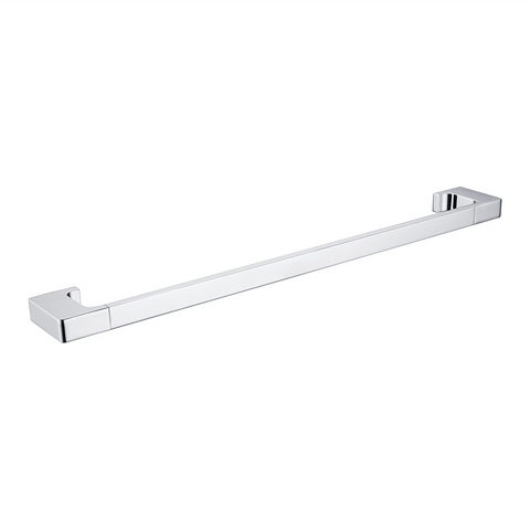 Nero Pearl Single Towel Rail 600mm Chrome NR8024CH