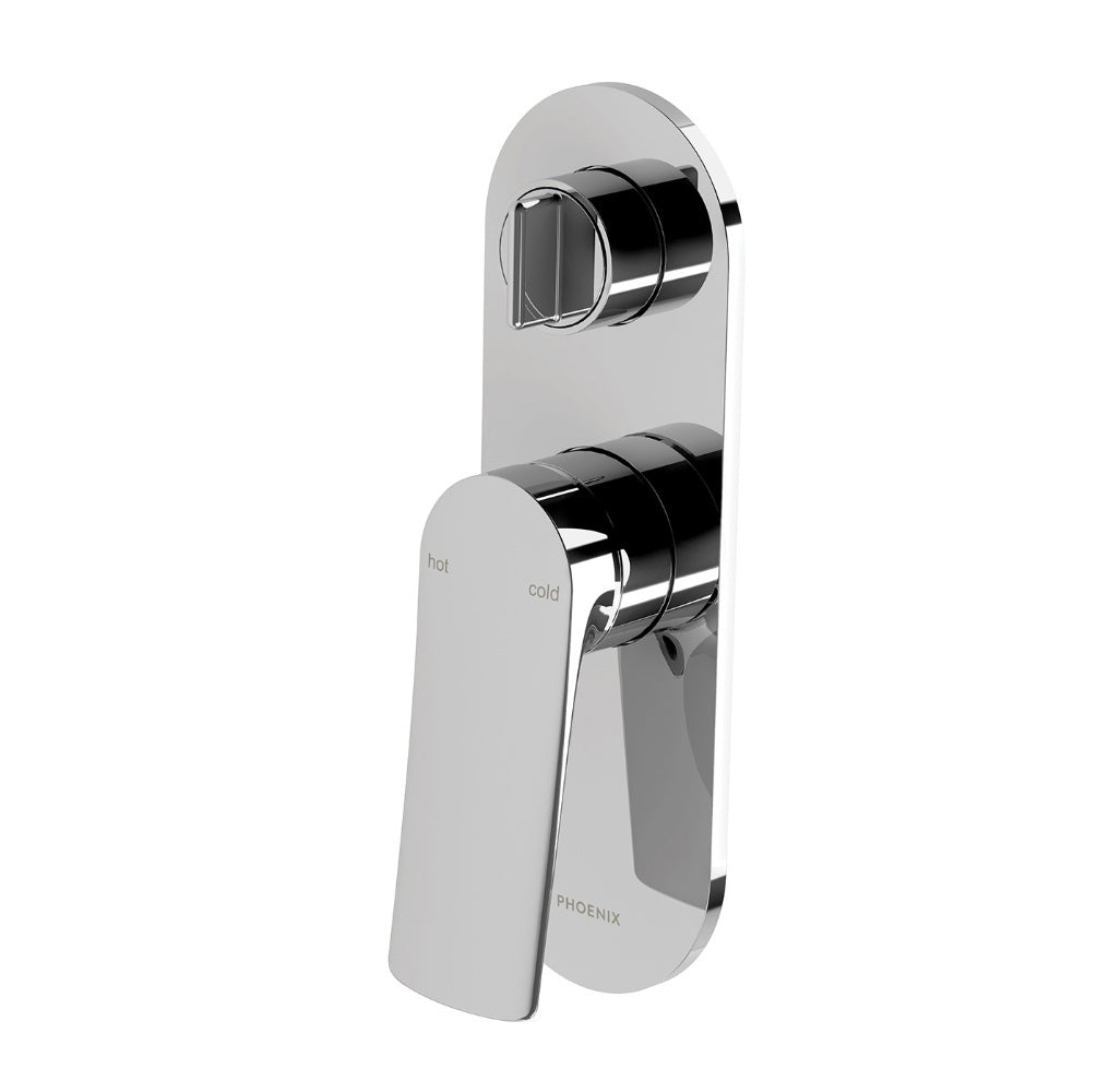 Phoenix Kusabi SwitchMix Shower / Bath Diverter Mixer Fit-Off Kit Chrome 138-2940-00-1