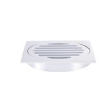 Meir Floor Grate 100mm Chrome MP06-100-C