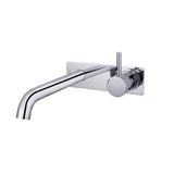 Vito Bertoni Wish2 Wall Basin/Bath Set Fixed 220mm w/ Backplate Trim Kit Chrome TK242192