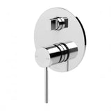 Phoenix Vivid Slimline Oval Switchmix Shower / Bath Diverter Mixer Chrome VV2910-00-1