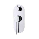 Otti Roul Wall Diverter Mixer Chrome R12DSM