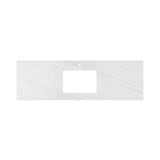 Fienza Solid Surface Benchtop 1500mm w/ Undermount Basin Hole (1 Taphole) Cloudburst 532-117