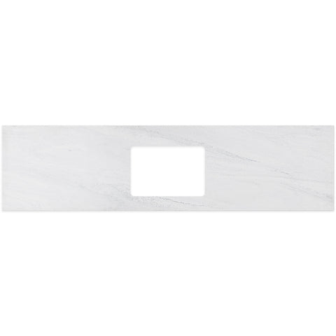 Fienza Solid Surface Benchtop 1800mm w/ Undermount Basin Hole (No Taphole) Cloudburst 532-148