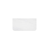 Fienza Curved Solid Surface Benchtop 900mm (No Taphole) Cloudburst 532-162