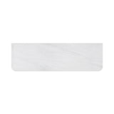 Fienza Curved Solid Surface Benchtop 1500mm (No Taphole) Cloudburst 532-164