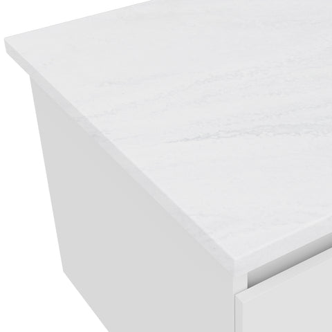 Fienza Solid Surface Benchtop 1800mm (No Taphole) Cloudburst 532-106