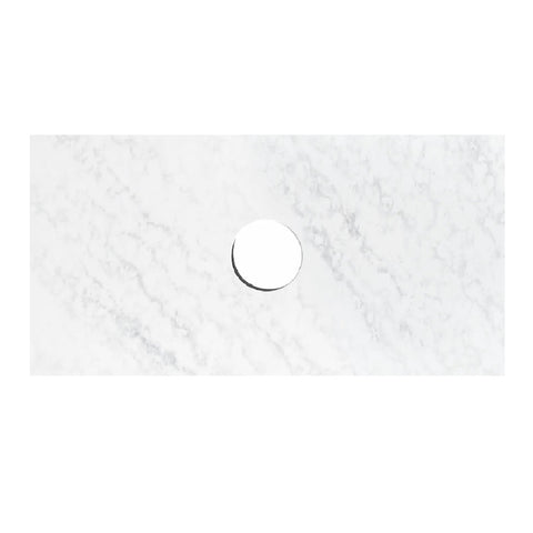 Otti Bondi Curve Wall Hung Vanity 900mm Natural Oak / Cloudy Carrara Top BO900NST-CA