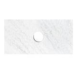 Otti Bondi Curve Wall Hung Vanity 1500mm Natural Oak / Cloudy Carrara Top BO1500NST-CA