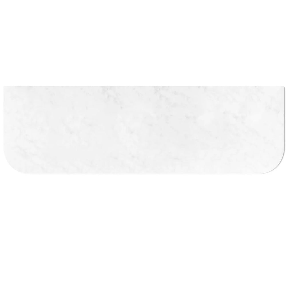 Otti Havana Top 1800x500x20mm (No Hole) Solid Surface Cloudy Carrara STHA185CA-NH