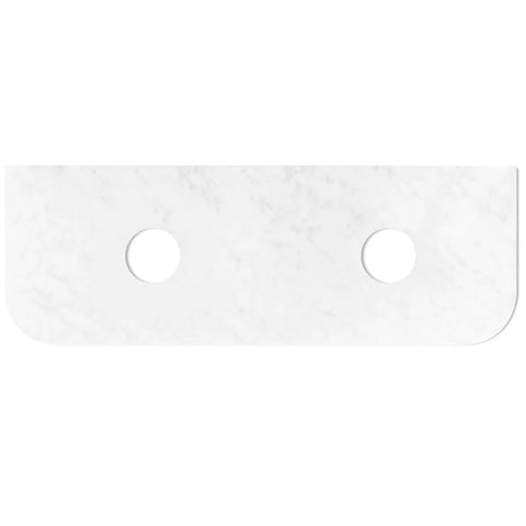 Otti Havana Top 1500x500x20mm Solid Surface Cloudy Carrara STHA155CA