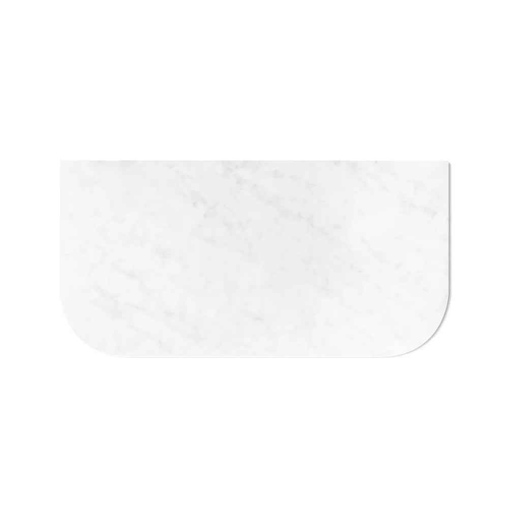Otti Bondi Top 900x460x20mm (No Hole) Solid Surface Cloudy Carrara STBO94CA-NH