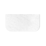 Otti Bondi Top 900x460x20mm (No Hole) Solid Surface Cloudy Carrara STBO94CA-NH