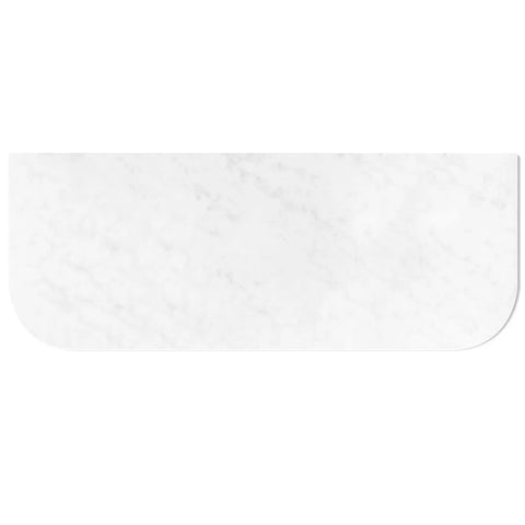 Otti Havana Top 1200x500x20mm (No Hole) Solid Surface Cloudy Carrara STHA125CA-NH