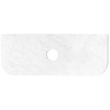 Otti Havana Top 1200x500x20mm Solid Surface Cloudy Carrara STHA125CA