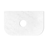 Otti Bondi Solid Surface Top (NTH or 12TH Only) 750x460x20 Cloudy Carrara STBO74CA