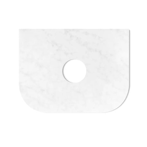 Otti Bondi Solid Surface Top (NTH or 12TH Only) 600x460x20 Cloudy Carrara STBO64CA