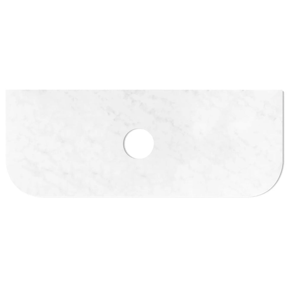 Otti Bondi Solid Surface Top Single Bowl 1800x460x20 Cloudy Carrara STBO184CA