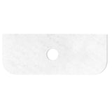 Otti Bondi Solid Surface Top Single Bowl 1800x460x20 Cloudy Carrara STBO184CA