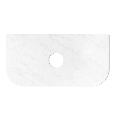 Otti Bondi Solid Surface Top 900x460x20 Cloudy Carrara STBO94CA