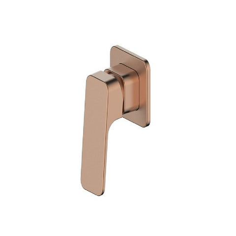 Greens Swept Shower Mixer Brushed Copper 18602578