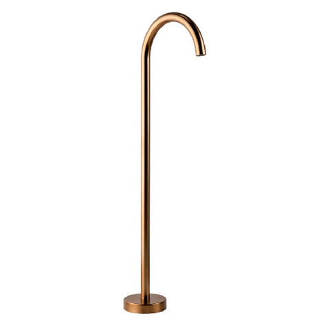 Vito Bertoni AQ Floor Mounted Bath Filler Round Copper 98858