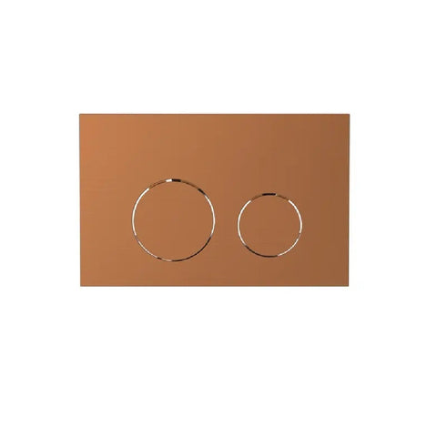 ADP Toilet Flush Buttons Brushed Copper TLTFBBCO