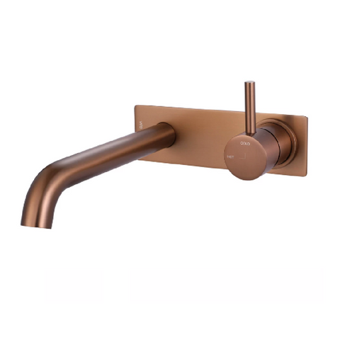 Vito Bertoni Wish2 Basin/Bath Set Fixed 220mm w/ Backplate Copper 42207WS6