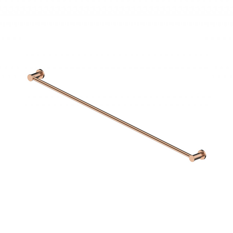 Greens Reason Single Towel Rail PVD Brushed Copper 18413BC