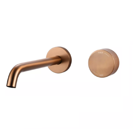 Vito Bertoni Luxx Wall Basin Set 220mm Copper 62085