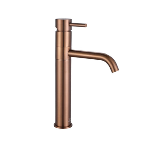 Vito Bertoni Wish2 Extended Basin Mixer Swivel Copper 42099