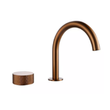 Vito Bertoni Luxx Gooseneck Basin Mixer Set Copper 62080