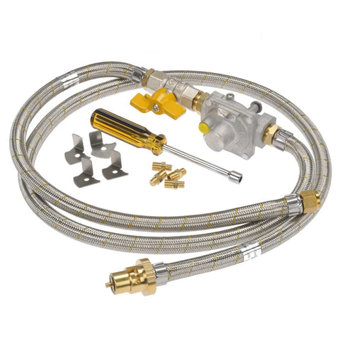 Crossray Natural Gas Conversion Kit Stainless Steel TCS4AC-003