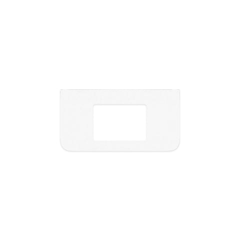 Fienza Curved Undermount Vanity Bench Top 900mm (No Taphole) Silica Free Crystal Pure 503-157-SF
