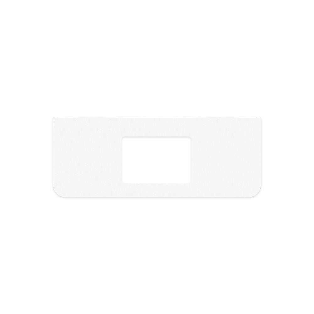 Fienza Curved Undermount Vanity Bench Top 1200mm (No Taphole) Silica Free Crystal Pure 503-158-SF