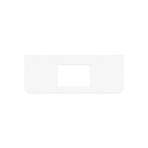 Fienza Curved Undermount Vanity Bench Top 1200mm (No Taphole) Silica Free Crystal Pure 503-158-SF