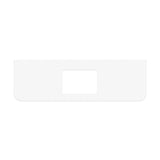 Fienza Curved Undermount Vanity Bench Top 1500mm (No Taphole) Double Bowl Silica Free Crystal Pure 503-159-SF
