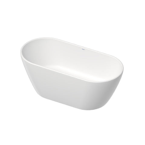 Duravit D-Neo Freestanding Bath with Special Waste 1600 x 750mm DuraSolid A White Alpine 700477000000000-P