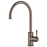 Bella Vista Mica Heritage Gooseneck Sink Mixer Dusk Bronze SM-4-DB