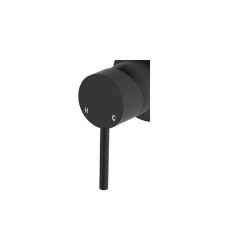 Fienza Kaya Wall Mixer Handle Only Matte Black 228100B