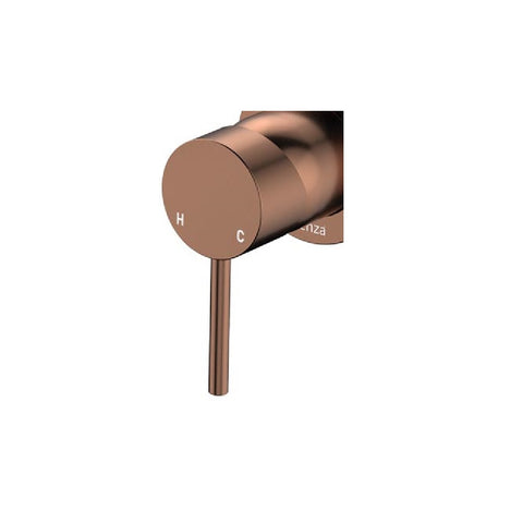 Fienza Kaya Wall Mixer Handle Only Brushed Copper 228100CO