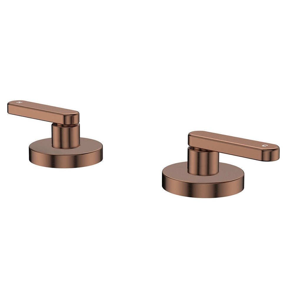 Fienza Kaya Lever Hob Taps Lead Free Brushed Copper D344100CO-LF