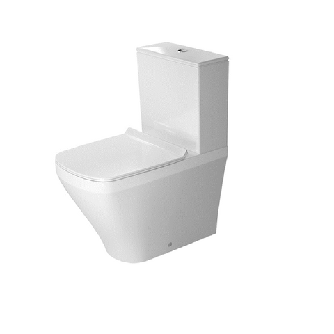 Duravit Durastyle Back to Wall Toilet Suite - Includes Pan, Cistern, Seat & Connector D4050700-P