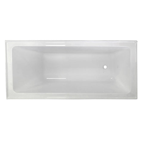 Argent Pace Drop In Bath 1525mm (No Overflow) White DI7351525