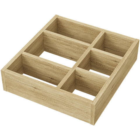 Fienza Large Drawer Organiser 322x299x80mm (Suits Empire 1200/1500 Pill Cabinets) Scandi Oak 1pce DRAWERORGS-LGE