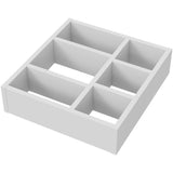 Fienza Large Drawer Organiser 322x299x80mm 1 Pce (Suits Empire 1200/1500 Pill Cabinets) White DRAWERORGW-LGE