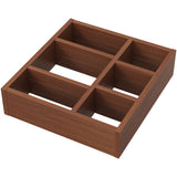 Fienza Large Drawer Organiser 322x299x80mm 1 Pce (Suits Empire 1200/1500 Pill Cabinets) Walnut DRAWERORGWA-LGE